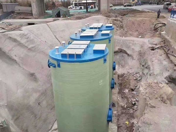 玻璃钢预制泵站